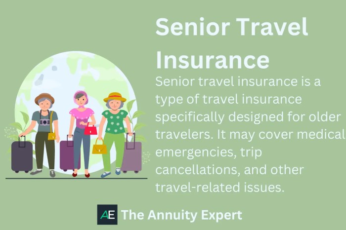 Insurance senior travel citizen