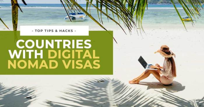Travel visa options for digital nomads in 2024